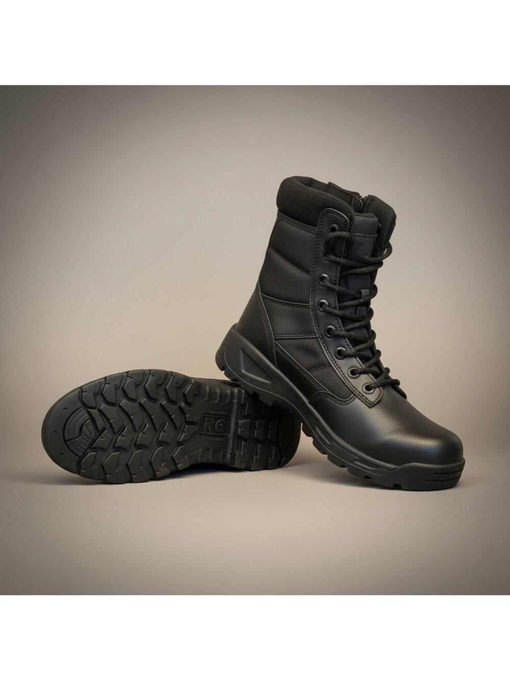 Response Gear Side Zip II Mens Patrolman Tactical Service Boots Size 10